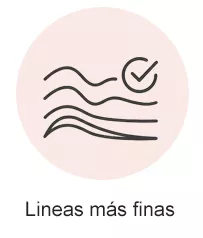 Icono de líneas más finas